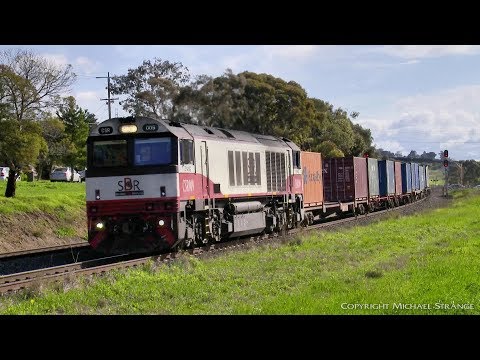 7922V SCT / SBR Containers From Dooen/Horsham - PoathTV Australian Trains & Railways