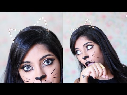 Maquiagem de Gatinho | Cat Makeup Tutorial 2016