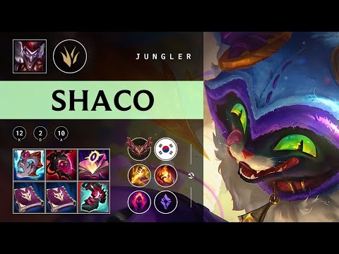 Shaco Jungle vs Hecarim - KR Grandmaster Patch 25.22