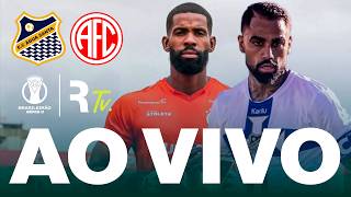 AO VIVO E COM IMAGENS: ÁGUA SANTA X AMÉRICA-RJ | 1ª RODADA | SÉRIE D 2026