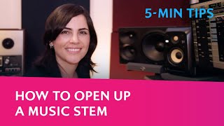 Video thumbnail for 5-Min Leapwing Tips: How to open up a music stem with CenterOne by Leapwing
