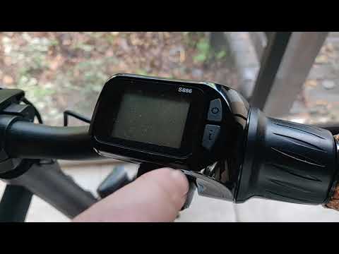 Remove speed limit governor on S886 LCD - Bagi Bike B16