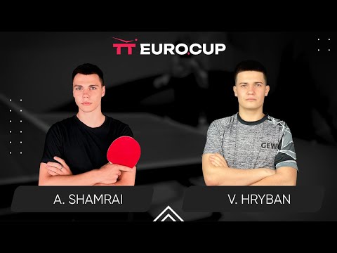 12:25 Andrii Shamrai - Vadym Hryban 16.01.2024 TT Euro.Cup Ukraine Star. TABLE 3