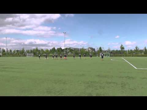 Opjestropdas 3 mei 2014 DESTO 6 - VV De Meern 9 com 3-5 Warming up