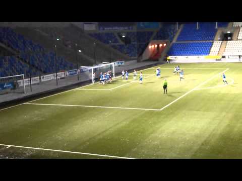 Linköping FC vs IFK Nörrkoping 24 Jan 2012