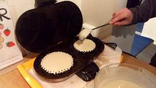 Haciendo gofres en Viking Hotel Tromso