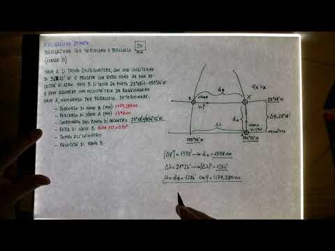 ESERCIZIO DI NAVIGAZIONE - NST004-2 - Navigazione stimata 004-2 - 20 minuti