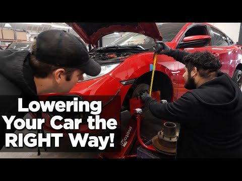 Lowering Your Car the RIGHT Way: Fix Roll Center, Bump Steer & More for Ultimate Handling!