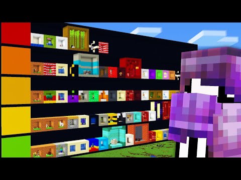 Insane Minecraft Lockdown! Trapped Mobs in TIER LIST!