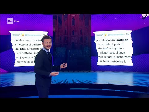 Il monologo di Alessandro Cattelan - Stasera c'è Cattelan su Raidue 20/10/2022