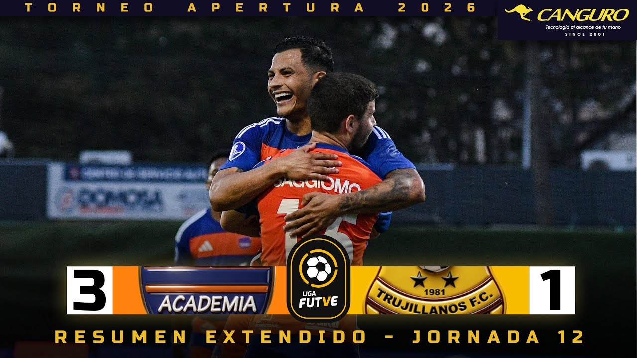 Academia Puerto Cabello vs Trujillanos Highlights