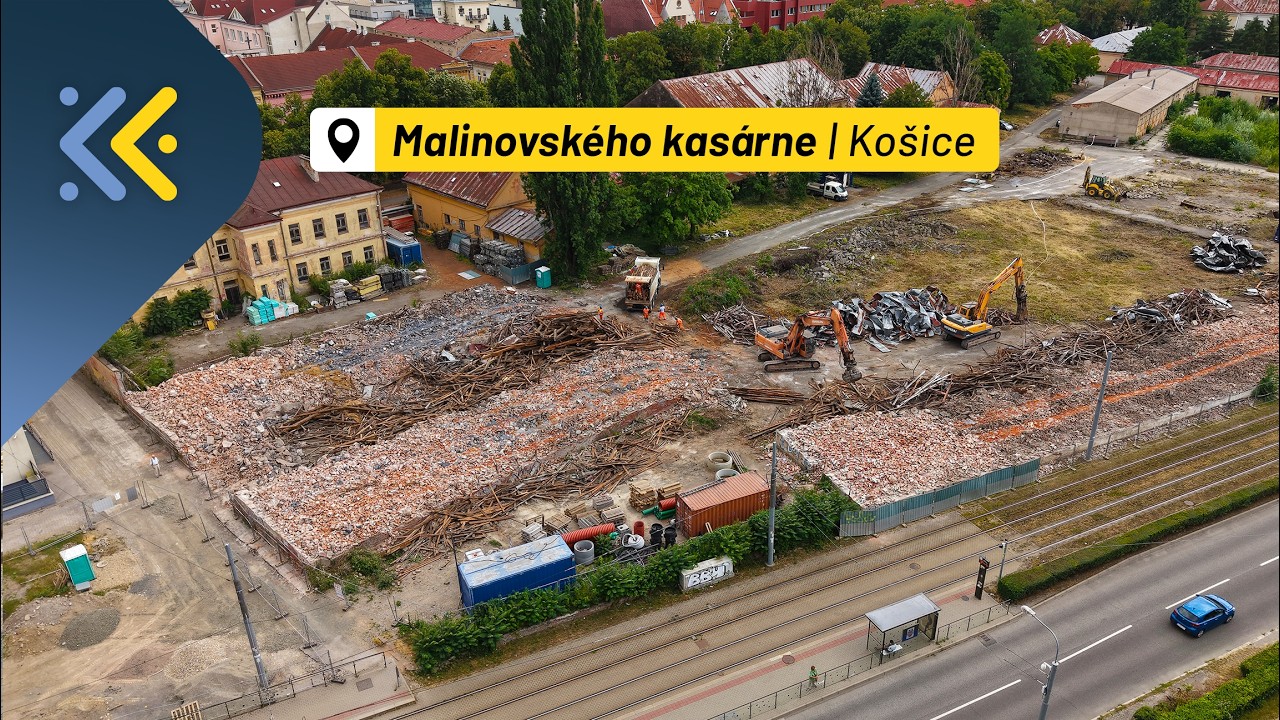 Náhľad videa Malinovského kasárne idú k zemi! Hluk a prach prekvapil obyvateľov