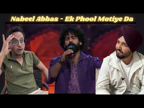 Pakistan Idol 2025 | Nabeel Abbas | Ek Phool Motiye Da | Jeet Singh Reactions