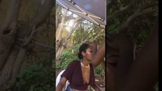 TRINA & TRICK DADDY FT ALI COYOTE VIDEO SHOOT (SMOOTH SAILING) 111