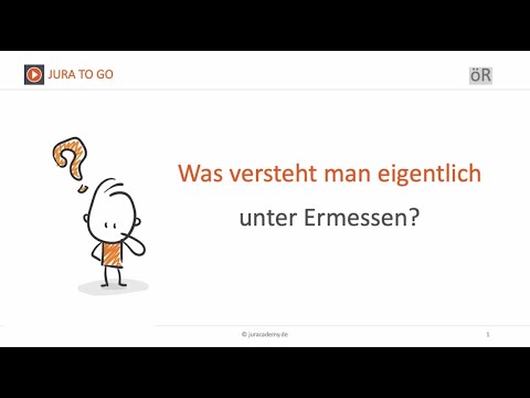 Jura2Go - Ermessen ► juracademy.de