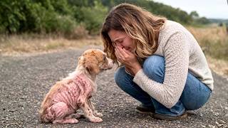 This Puppy Looked Up at Her... And She Broke Down Crying
