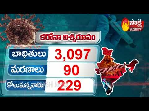 Coronavirus Outbreak LIVE updates  Cases increase to 2902 in India  Sakshi TV