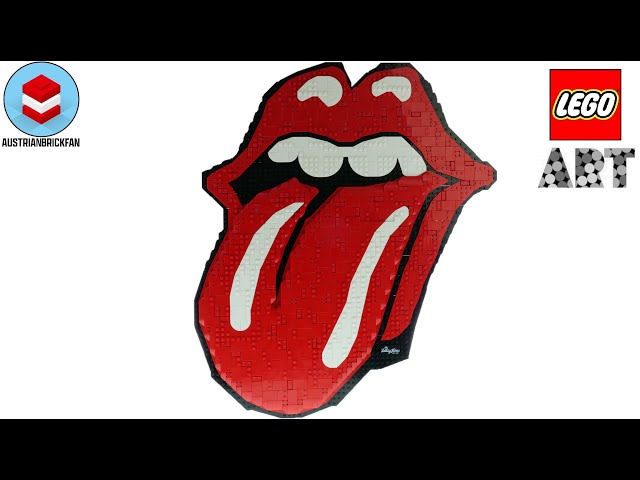 Vídeo relacionado con LEGO 31206 Art The Rolling Stones, Maqueta para Construir, Decoración para Casa, Cuadro Moderno, DIY, Regalos para Adultos, Hombres, Mujeres y Músicos