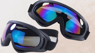 Vídeo de Óculos para motociclista-Bike-Jet Ski lentes de policarbonato