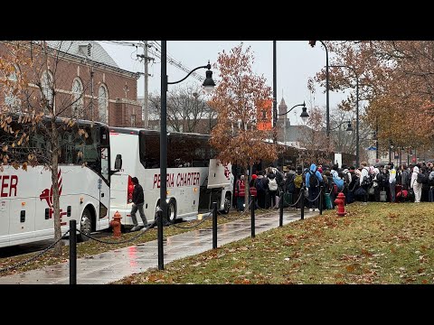 Fall Break Rush - POV Bus Drive Mercedes-Benz Tourrider Motorcoach