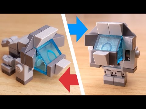 [LEGO Mini Robot Tutorial] Baby Triceratops Robot / Transformer Dinosaur Mech /ミニレゴ変身ロボ/미니 레고 변신로봇