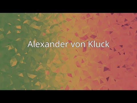 Alexander von Kluck