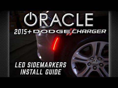 ORACLE 2015+ Dodge Charger LED Sidemarkers Demo + Install Guide