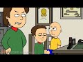 REUPLOAD Caillou Meets Boris Jr And Gets DOUBLE GROUNDED