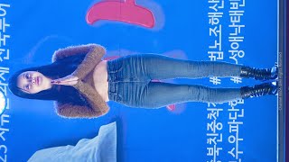 워너비 - 지혜 ① LOVE DIVE, ②Hype Boy 자유문화제 230207 @ 4K 60P 직캠 by IBIZA