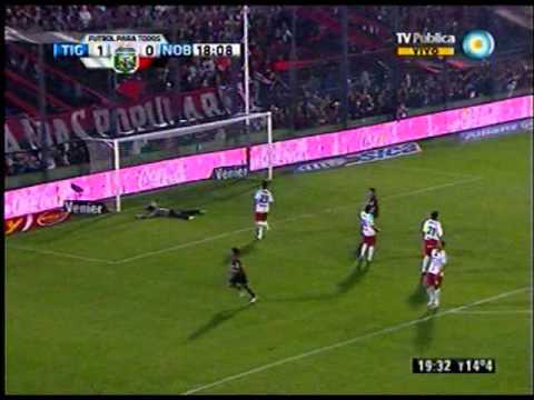 Gol Víctor Figueroa - Newells 1-1 Tigre - Torneo Clausura