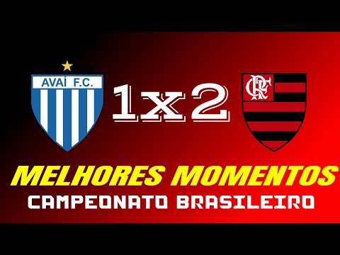 AVAÍ 1X2 FLAMENGO.MELHORES MOMENTOS