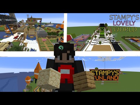 Building Stampy's Lovely World [TIMELAPSE] *2023* (Part 1)