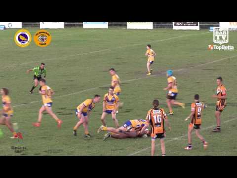 2016 ICRL Round 6  U18's Highlights - Dapto Canaries v Helensburgh Tigers