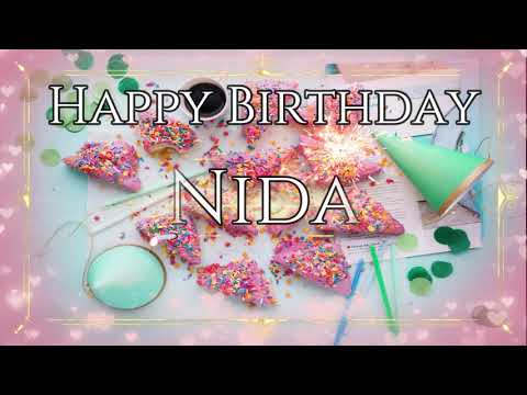 Happy Birthday Nida - Happy Birthday To You Nida