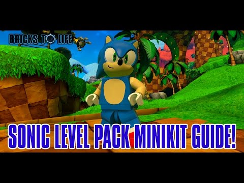 SONIC Level Pack Walkthrough! MINIKITS & RESCUE CHARACTER! - 100% Complete Lego Dimensions