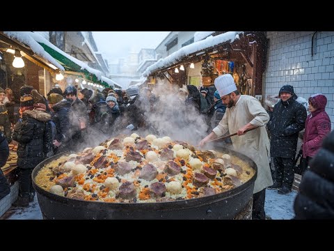 500KG GIANT KABULI PULAO RECIPE - Most Famous Afghani Pulao Recipe - Asli Baba Wali Hotel