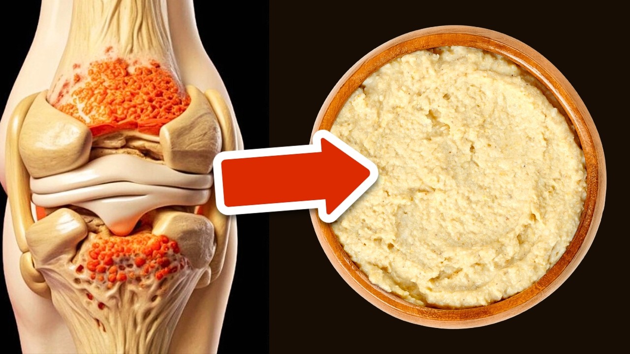 Coma ISSO para reconstruir a cartilagem do joelho 💥(Funciona muito rápido!) 🤯