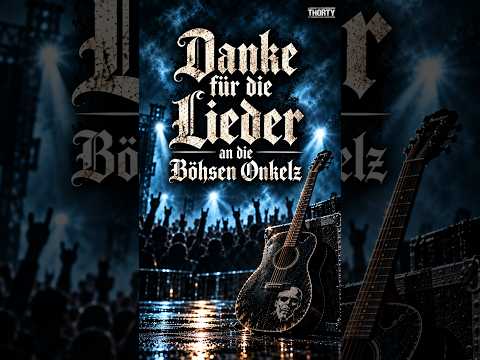 Vorschaubild zu Thorty - Danke für die Lieder (Böhse Onkelz | Erinnerungen | Deutschrock) #shorts