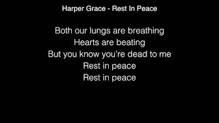 Harper Grace - Rest In Peace (R.I.P) Lyrics American Idol 2018