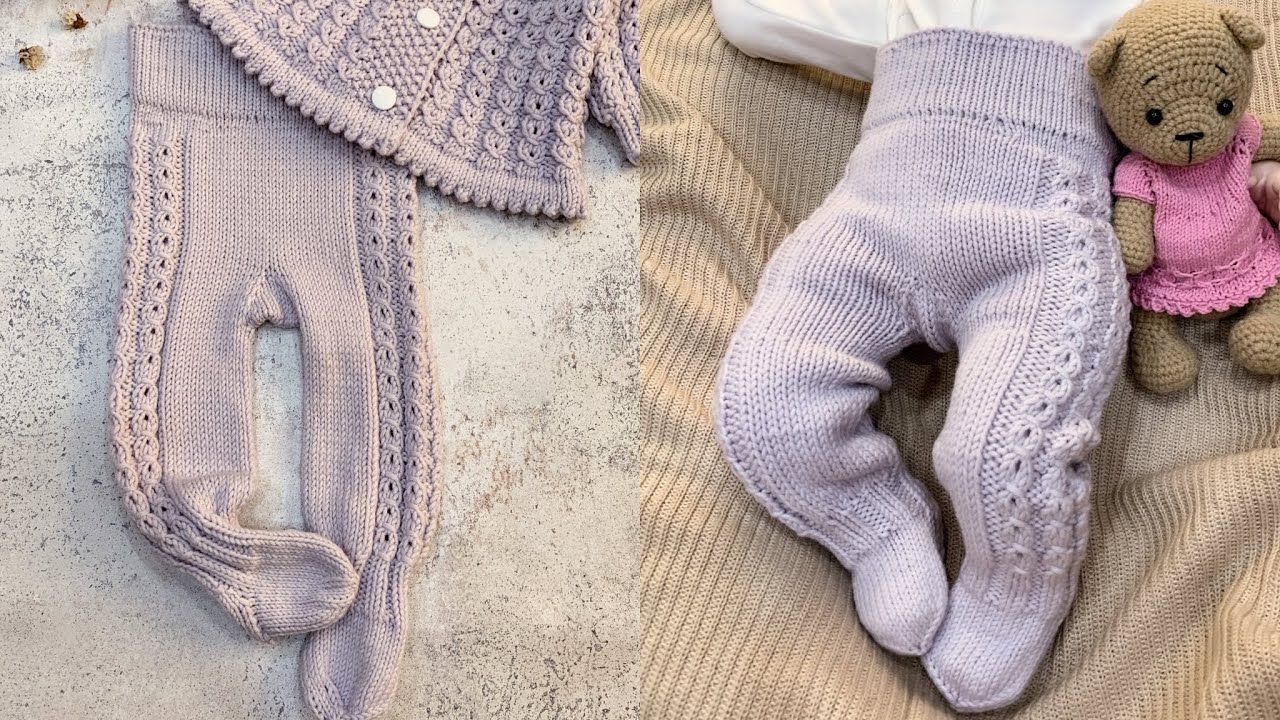 ШТАНИШКИ - ПОЛЗУНКИ ДЛЯ МАЛЫШЕЙ ОТ 0-12 МЕС. ПОДРОБНЫЙ МАСТЕР КЛАСС.