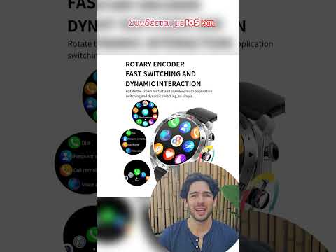 Smartwatch Microwear K95 - Black Steel Smartwatch Microwear K95 - Black Steel