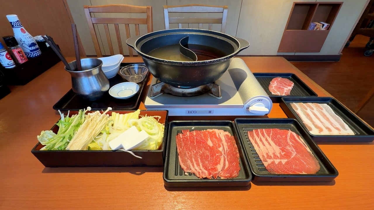 I Tried $25 All-You-Can-Eat Shabu-Shabu in Tokyo | Washoku Sato