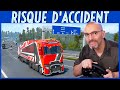 Euro Truck Simulator 2 : 🔥 Risque d’accident sur l’Autobahn avec mon camion Renault