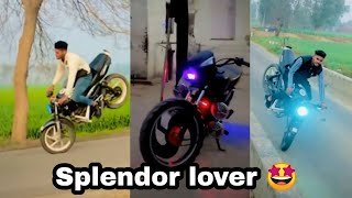 Hero Splendor lover  modified Splendor bike  Whats