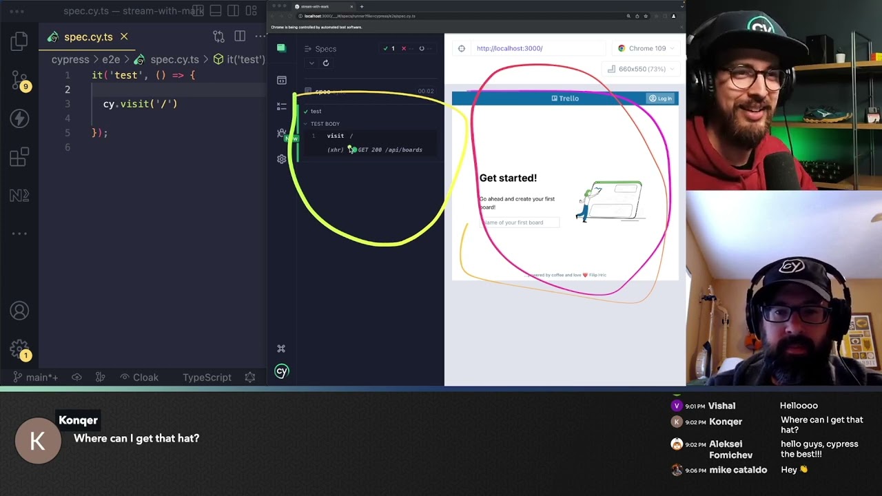 Explaining how Cypress runs