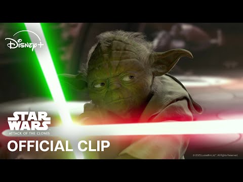 Yoda Versus Count Dooku | Star Wars: Attack of the Clones (Episode II) | Official Clip