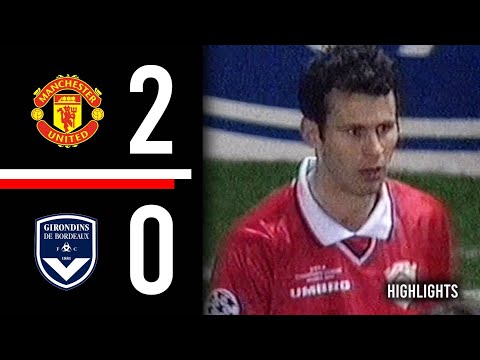 Manchester United v Bordeaux | Champions League | Highlights | 1999/2000