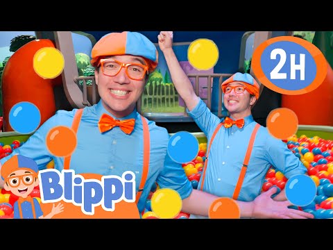 Playing Games in Blippi's Clubhouse | BEST OF BLIPPI TOYS | Educational Videos for Kids