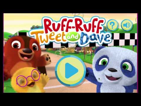 Ruff-Ruff, Tweet and Dave - English game - CBBC games