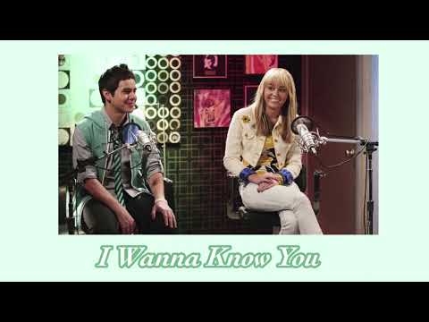 I Wanna Know You - Miley Cyrus ft. David Archuleta (Hannah Montana) - sped up